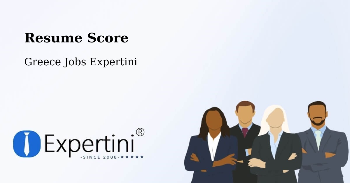 Resume Score & Job Description Match Tool – Epitálio - Greece Jobs Expertini